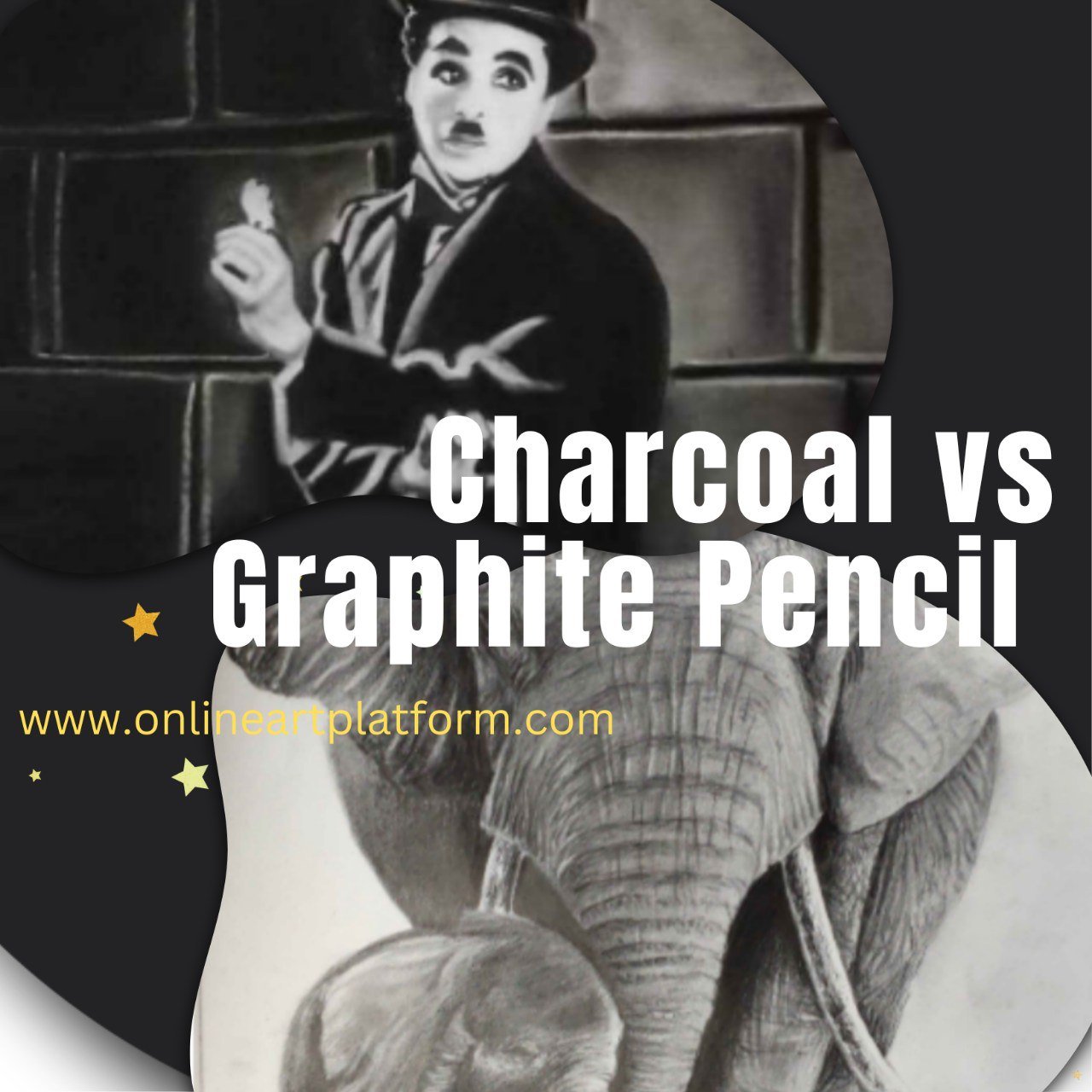 Difference Between Charcoal Stick and Grahite Pencil