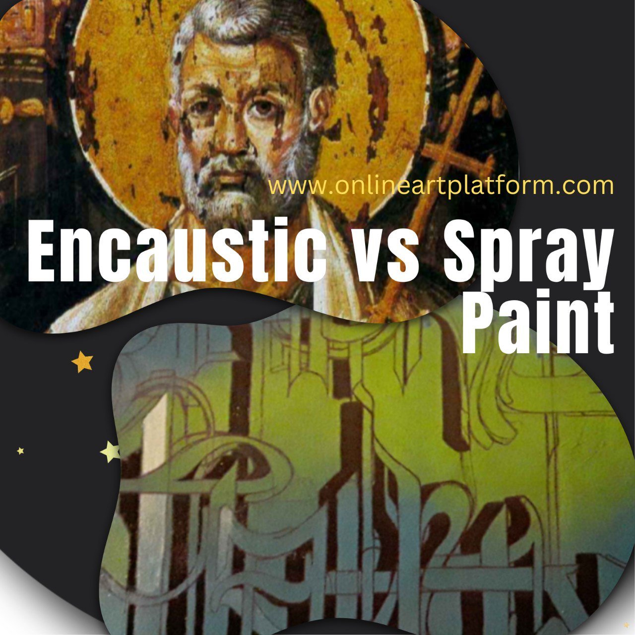 Difference Between Encaustic and Spray Paint Painting