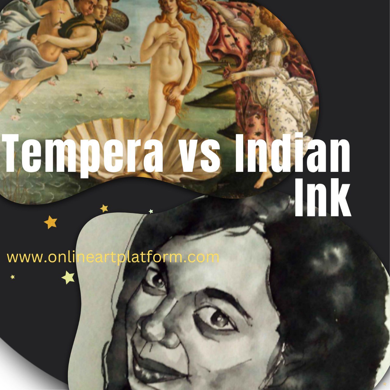 Difference Between Tempera and Indian Ink