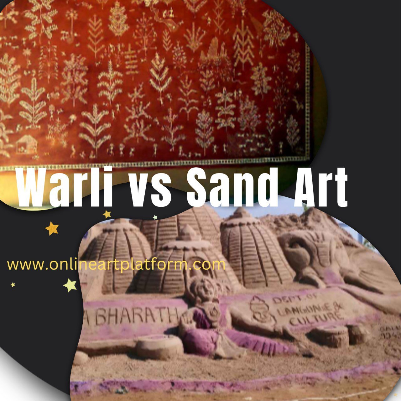 Difference Between Warli and Sand Art