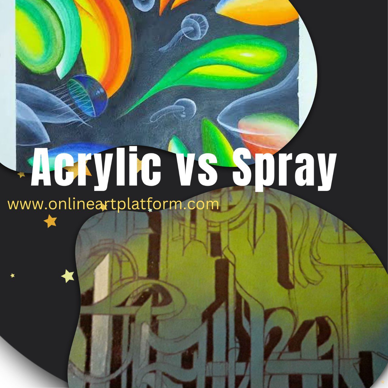 Enamel Spray Painting vs Acrylic Painting