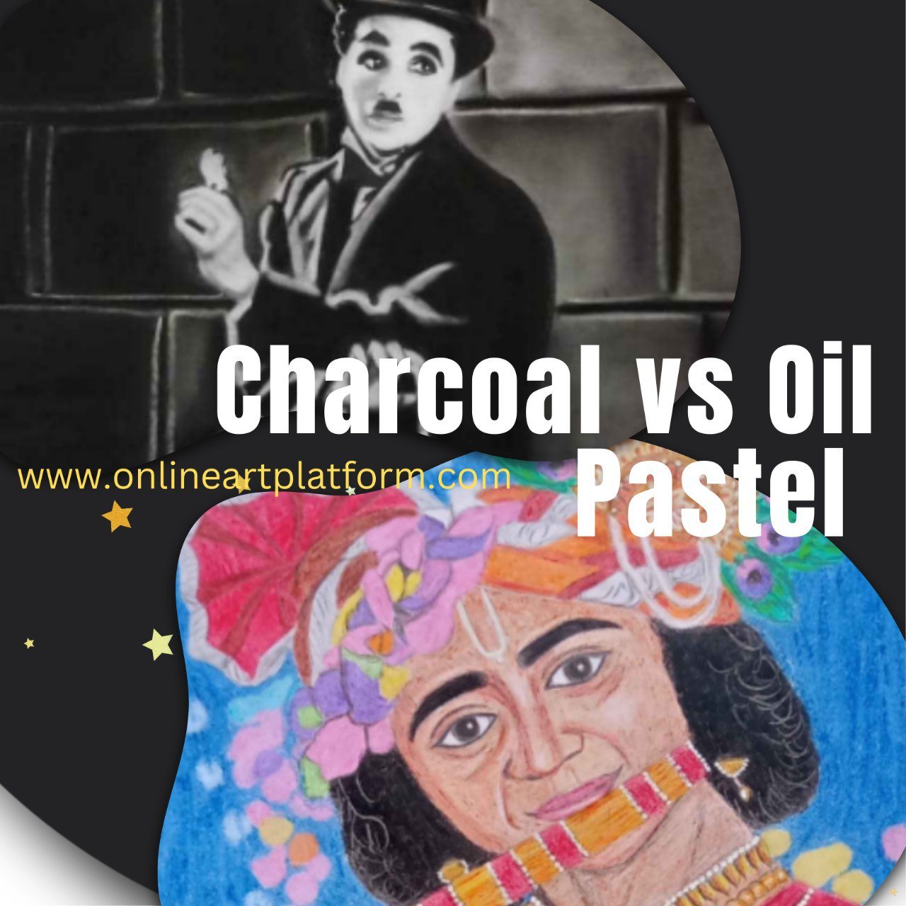 Difference Between Charcoal and Pastel Drawings