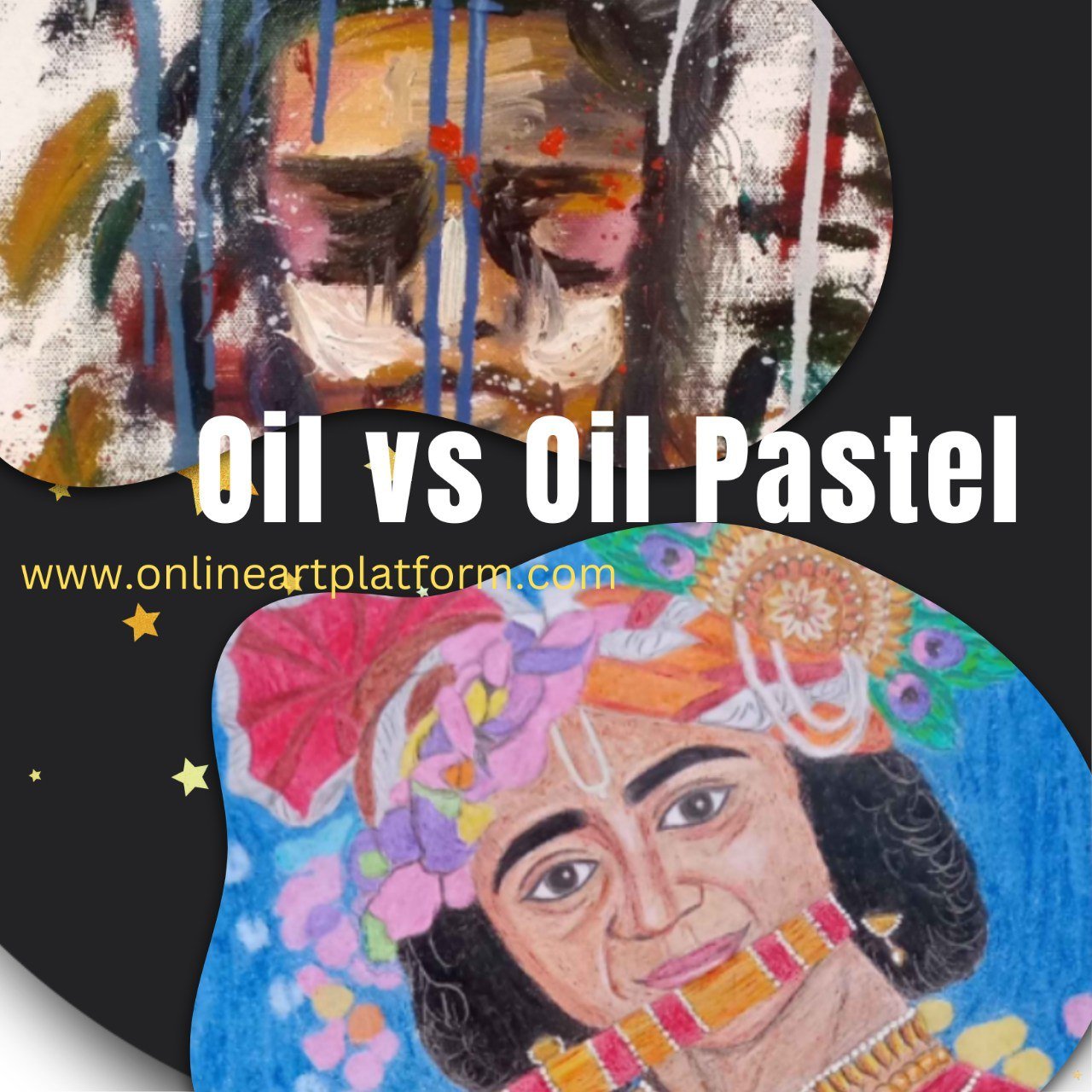 Difference Between Oil Pastels and Oil Paint