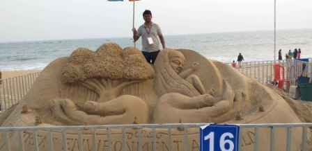 My Sand Art Amintiri Balaji Vara Prasad International Sand