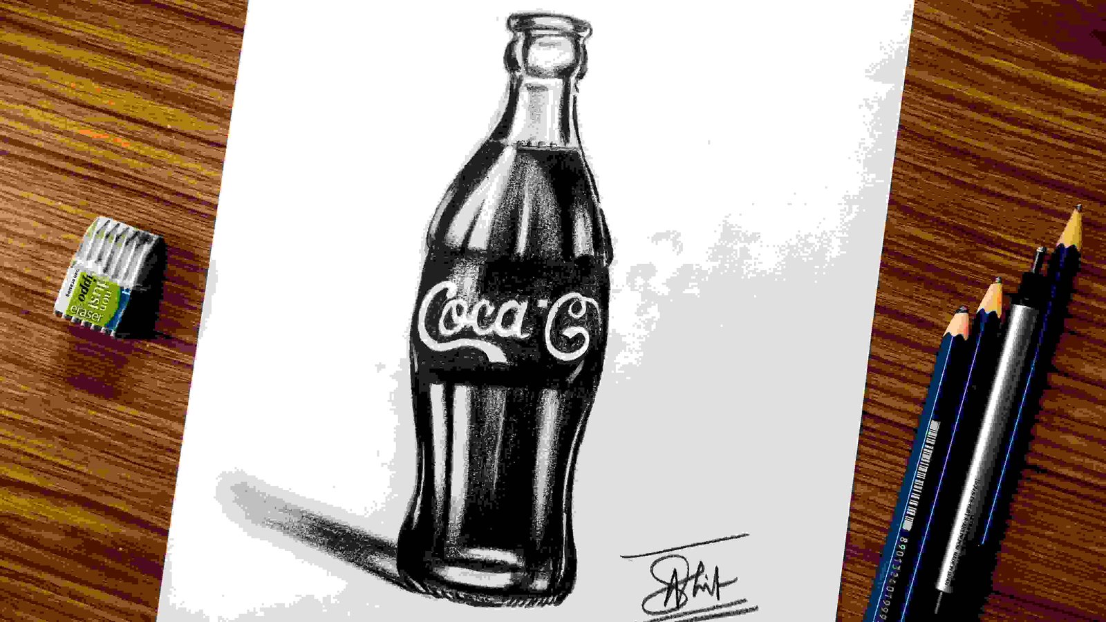Coca Cola Drawing Step By Step For Students Visit To Ever Ar