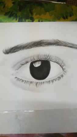 Drawing Of A Eye With Faber Castell Shading Pencilcamlin