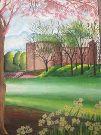 Blooming Earth With Spring
