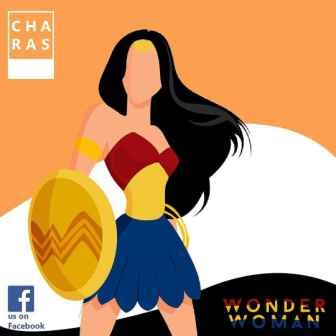 Final Artwork Of Wonder Woman By Charasarts Link For Fb
