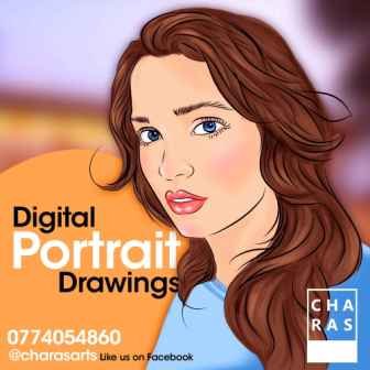 Digital Portrait Drawings Any Requirements To Please
