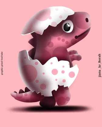 Dino My Digital Art Digitalart Dinosaur Little Cute