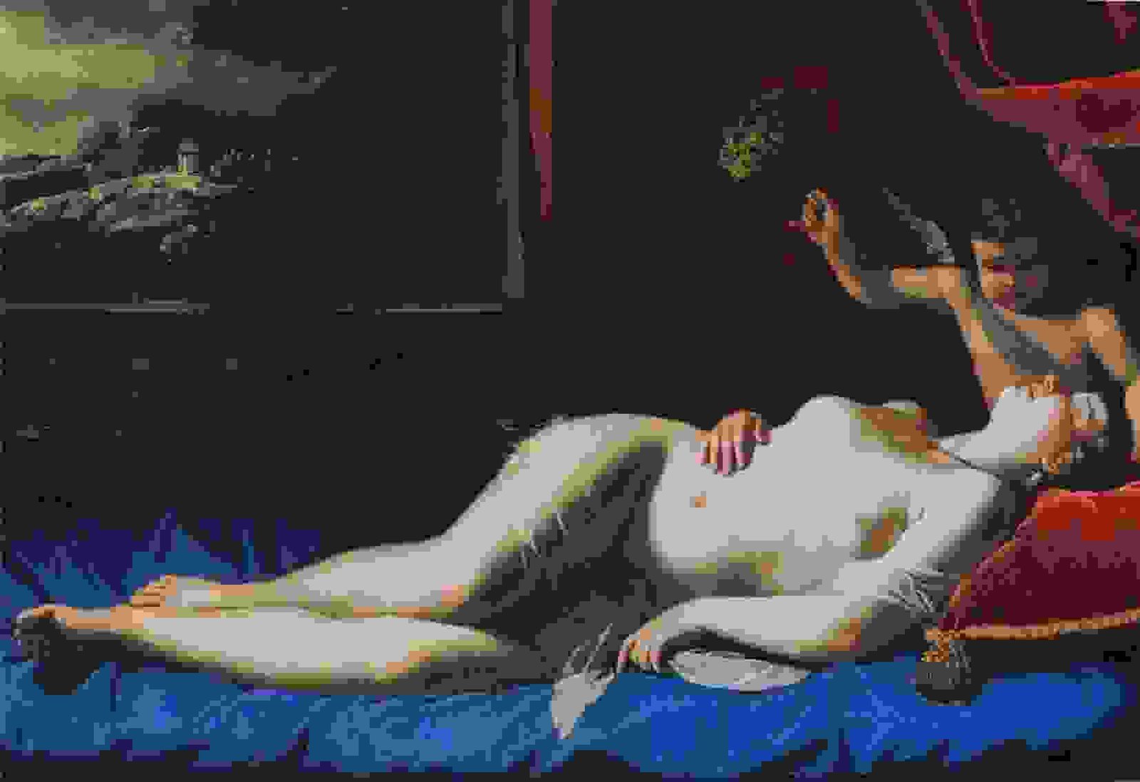 Venus And Cupid Sleeping Venus Artist Artemisia