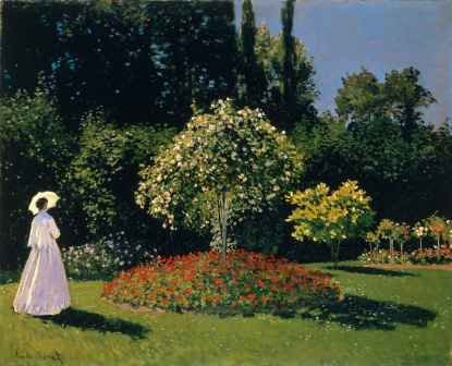 Woman In The Garden