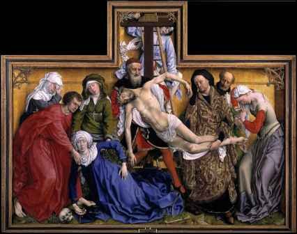 Descent From The Cross Artist Rogier Van Der Weyden Year 1438 Media Oi