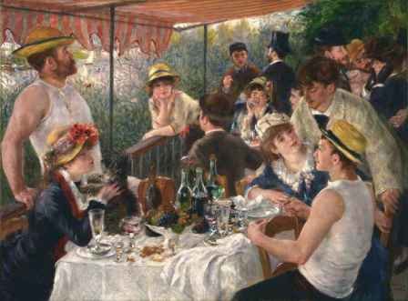 Luncheon Of The Boating Party 1881 French Le Djeuner Des Can