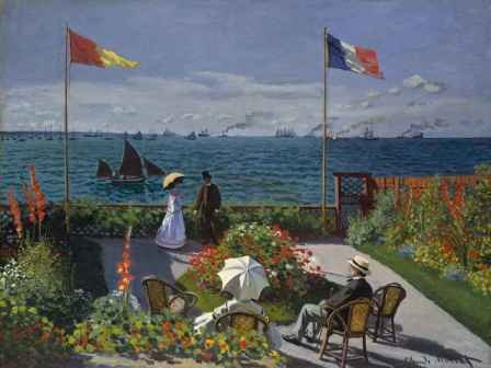 The Garden At Sainte Adresse Is A Painting By The French Imp