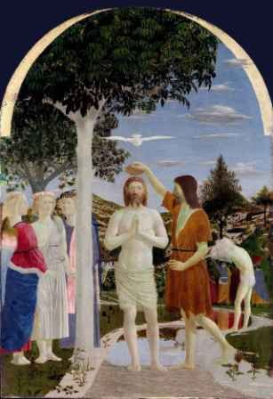 The Baptism Of Christ Artist Piero Della Francesca Year C 14