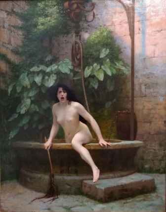 Truth Coming Out Of Her Well