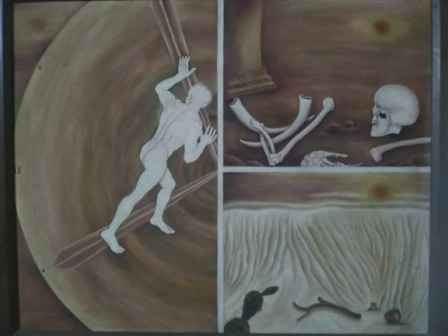 Samay Gatisil The Painting Explain The Undefitable Power