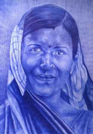 Ball Pen Portrait Work Size 1169 1653 