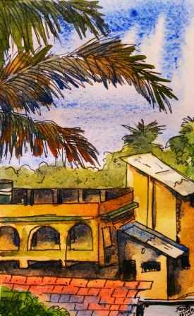Cityscape Sketch Work 028