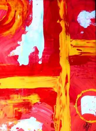 Abstract Painting Acrylic Work70