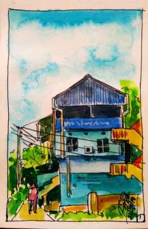 Cityscape Sketch Work 05