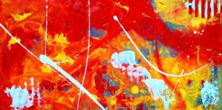 Abstract Painting Acrylic Work86