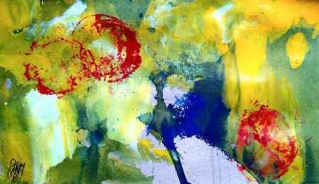 Abstract Painting Acrylic Ink Work62