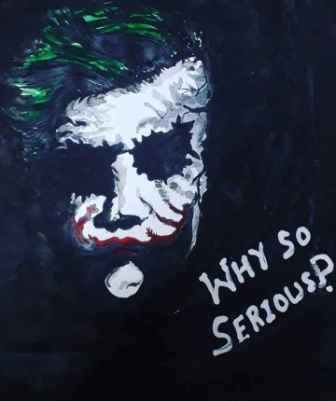 Joker Painting Medium Watercolour Instagram Wwwinstagramcomt