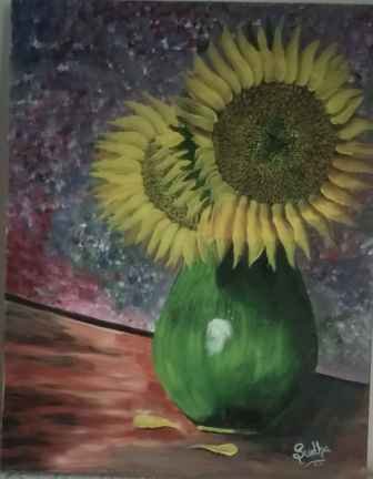  Floral 14 18 Acrylic Painting On Canvas