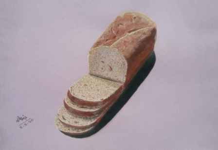 Realistic Drawing Of Bread Watch My Drawing Video On