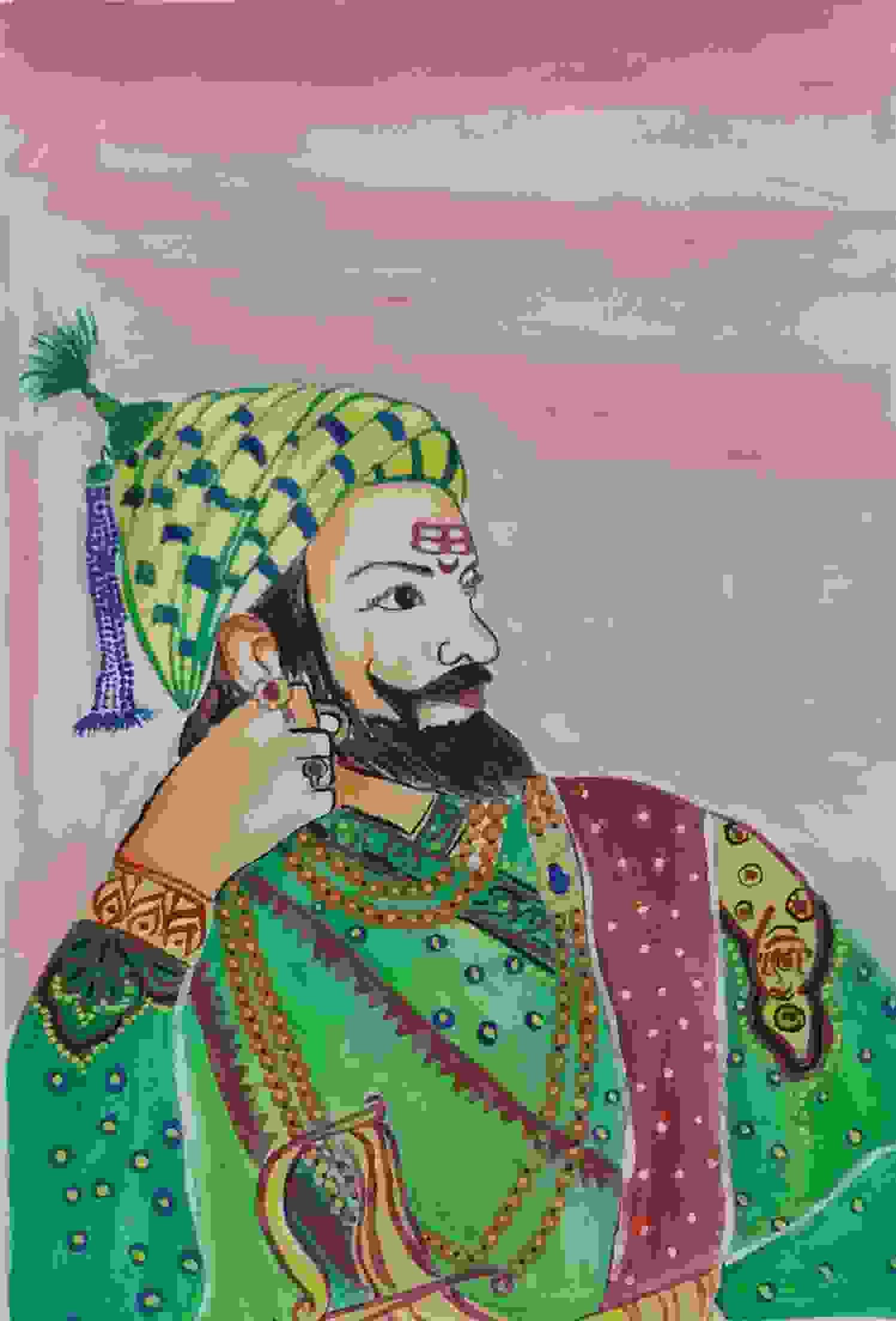 Shivaji Maharaj On Horse Texture Painting Print Photo Without Fine Art  Print - Religious posters in India - Buy art, film, design, movie, music,  nature and educational paintings/wallpapers at Flipkart.com