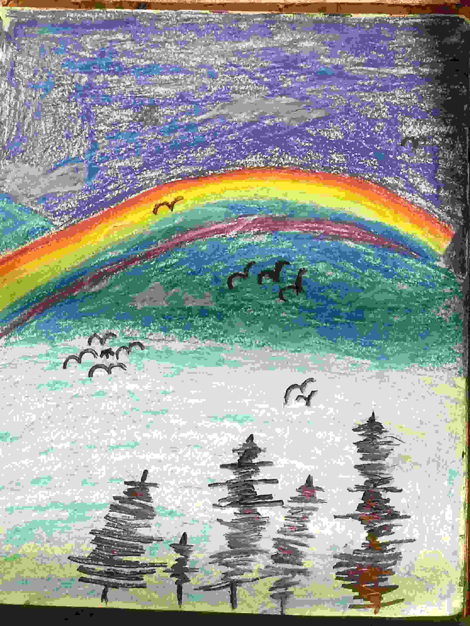 Easy how to draw a rainbow tutorial and rainbow drawing coloring page –  Artofit