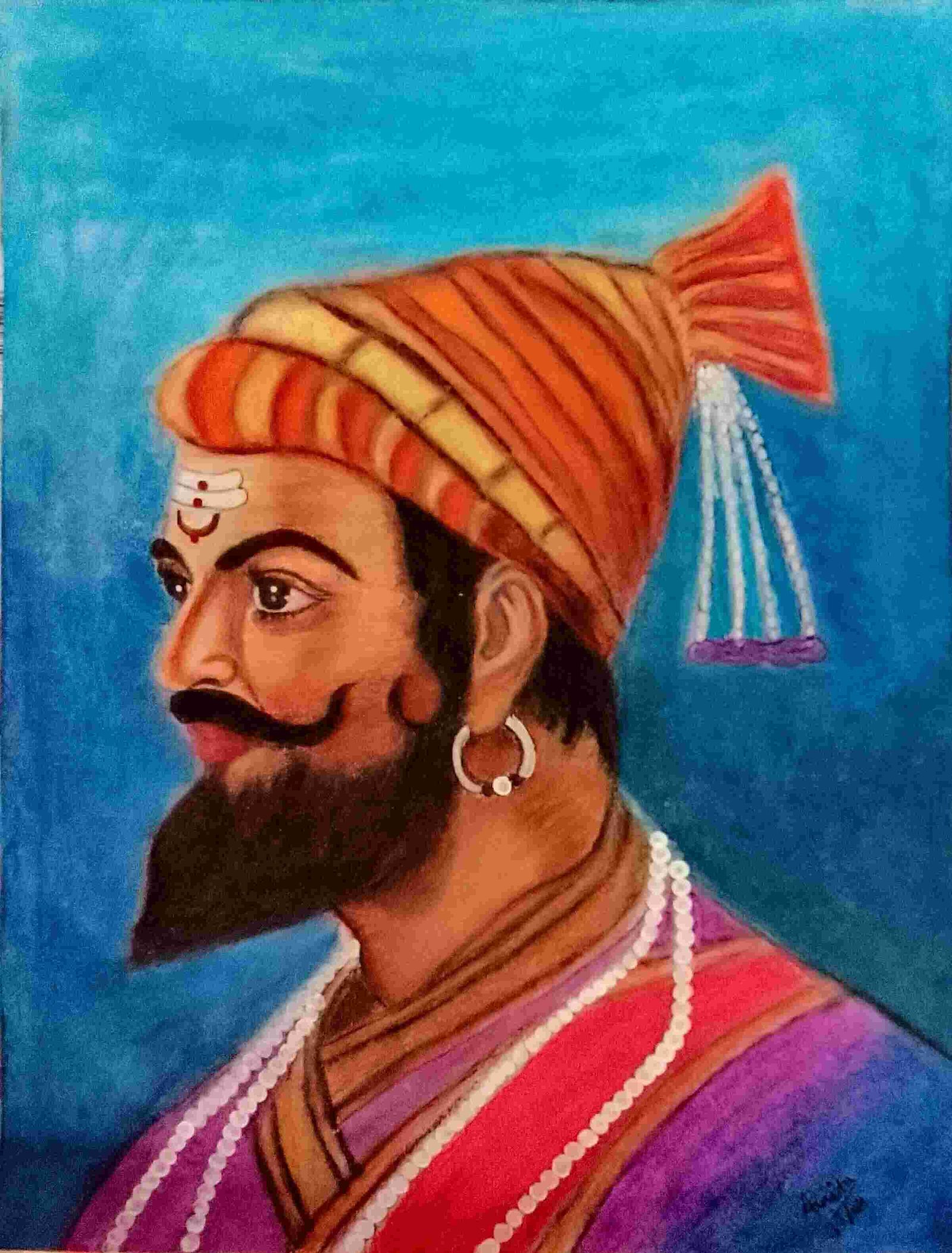 Shivaji Maharaj The Maratha King Portrait