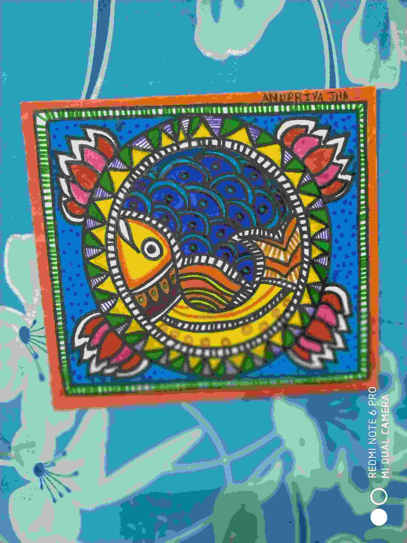 Painting Of Paintings In Madhubani Paintings Size Small Size