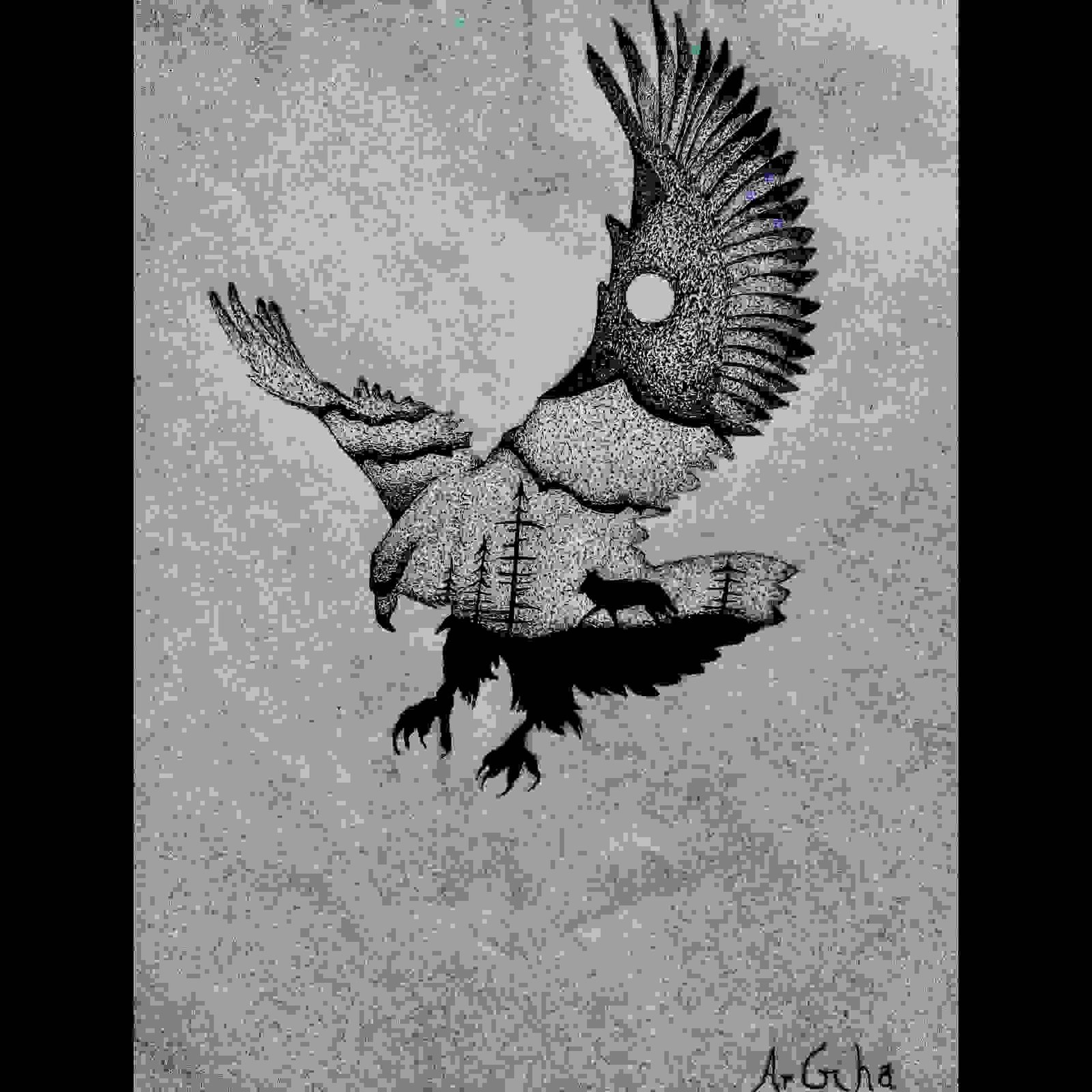 Wings Of Nature The Harmony Of A Bird Within Its Natural Surroundings