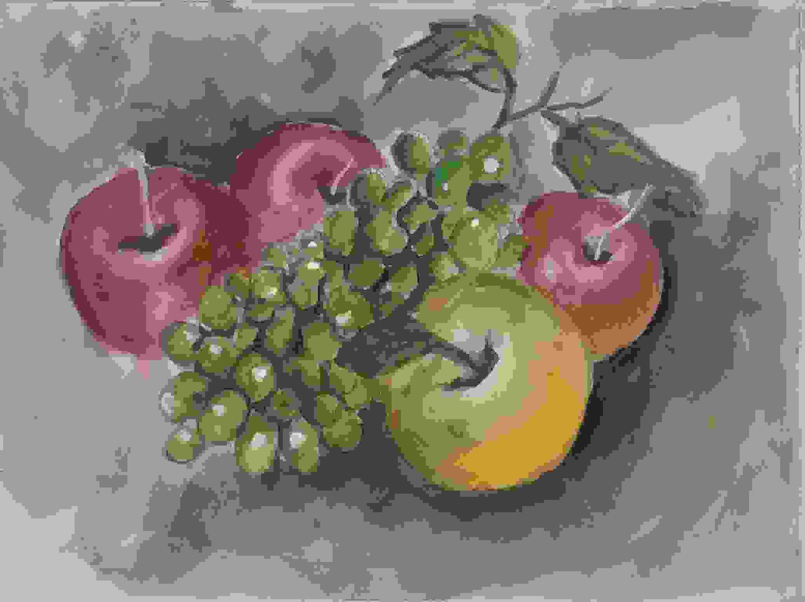 Painting Of Fruits Painting In Water Color Size 3030 Cm Sq