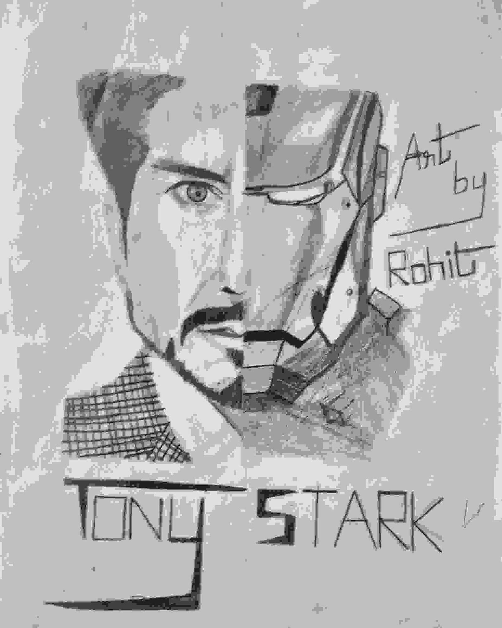 Tony Stark/Iron Man Drawing | Comics Amino