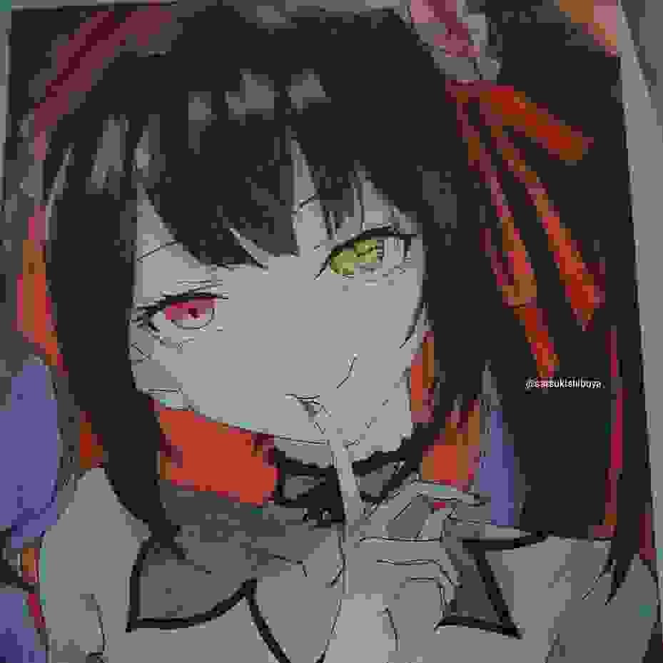 Kurumi Tokisaki Anime Art