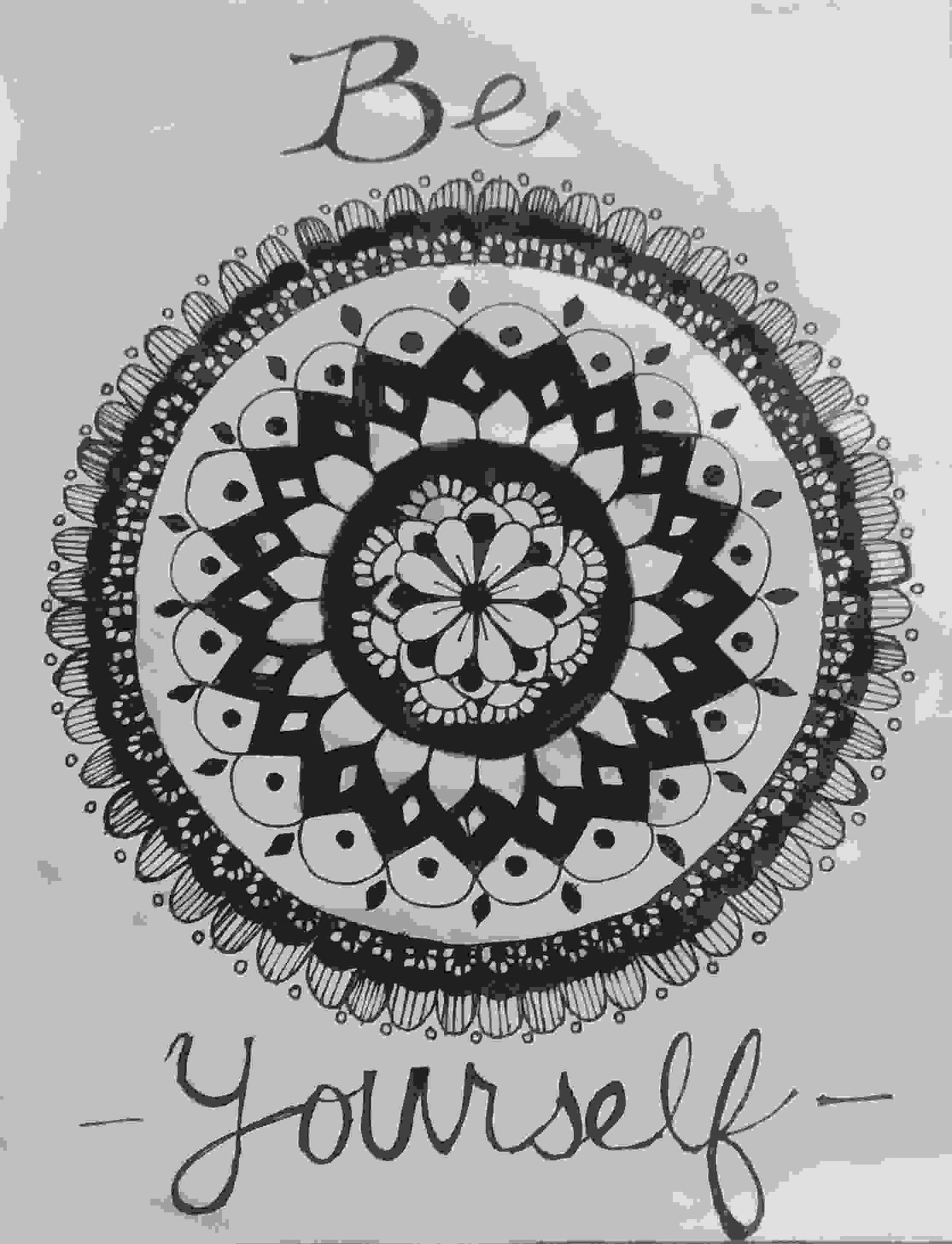 Painting Of Mandala Art In Mandala Art Size A4 Sq