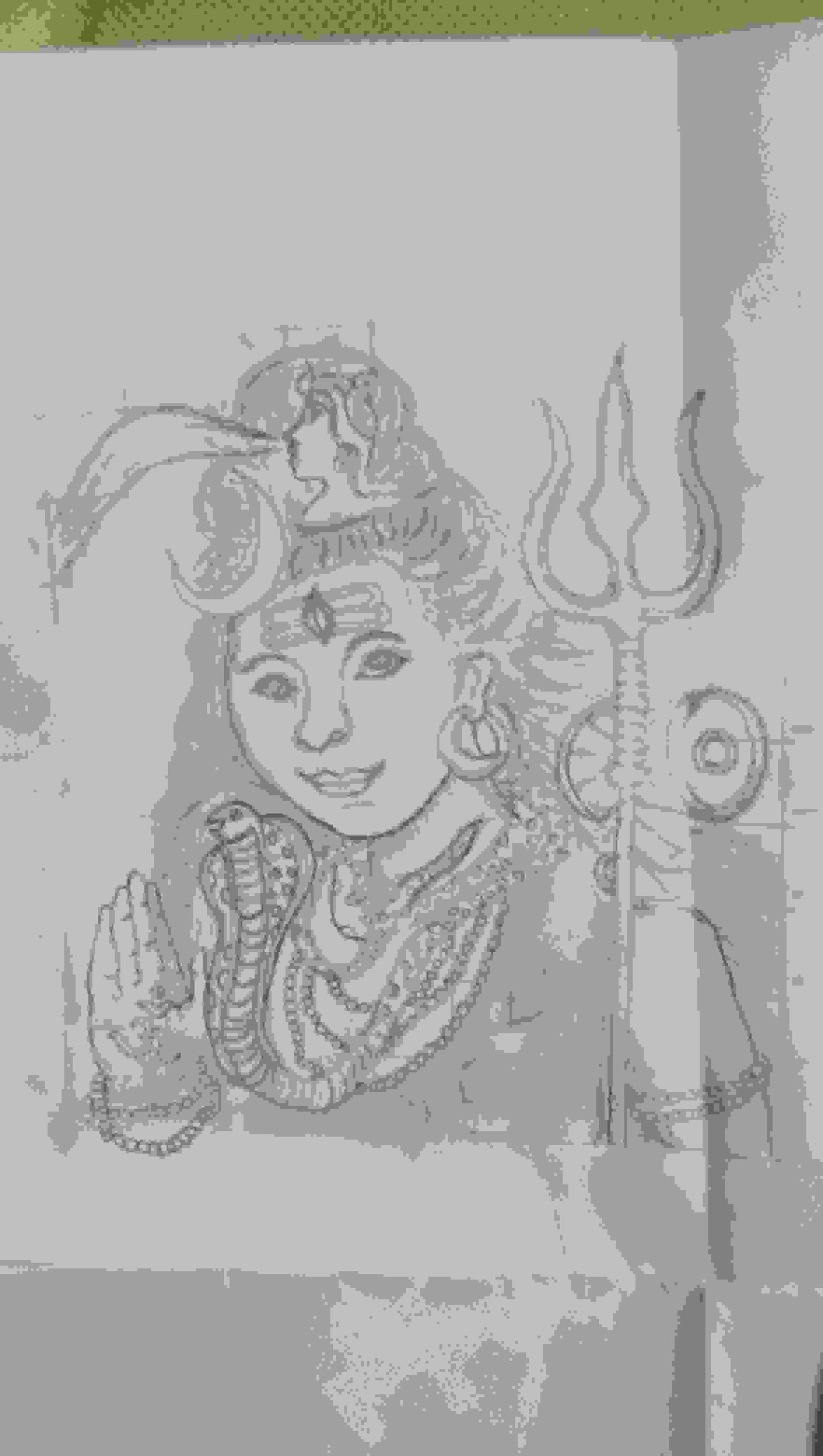 Share 135+ mahakal sketch latest