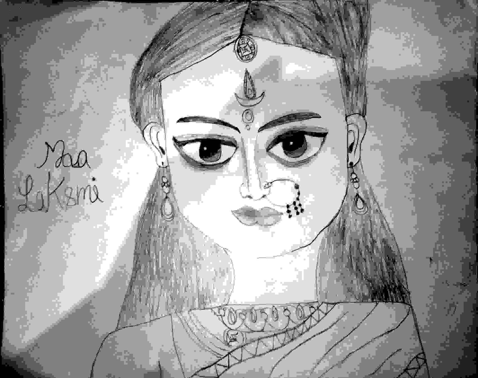 जय माता दी | Drawing for kids, Navratri special, Drawings