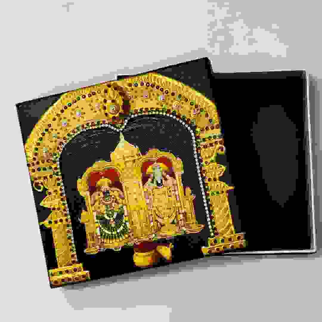 Shree Balaji Painting In Tanjore Style