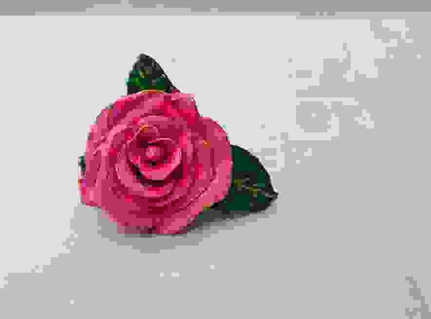 Rose Flower Painting For Workshop