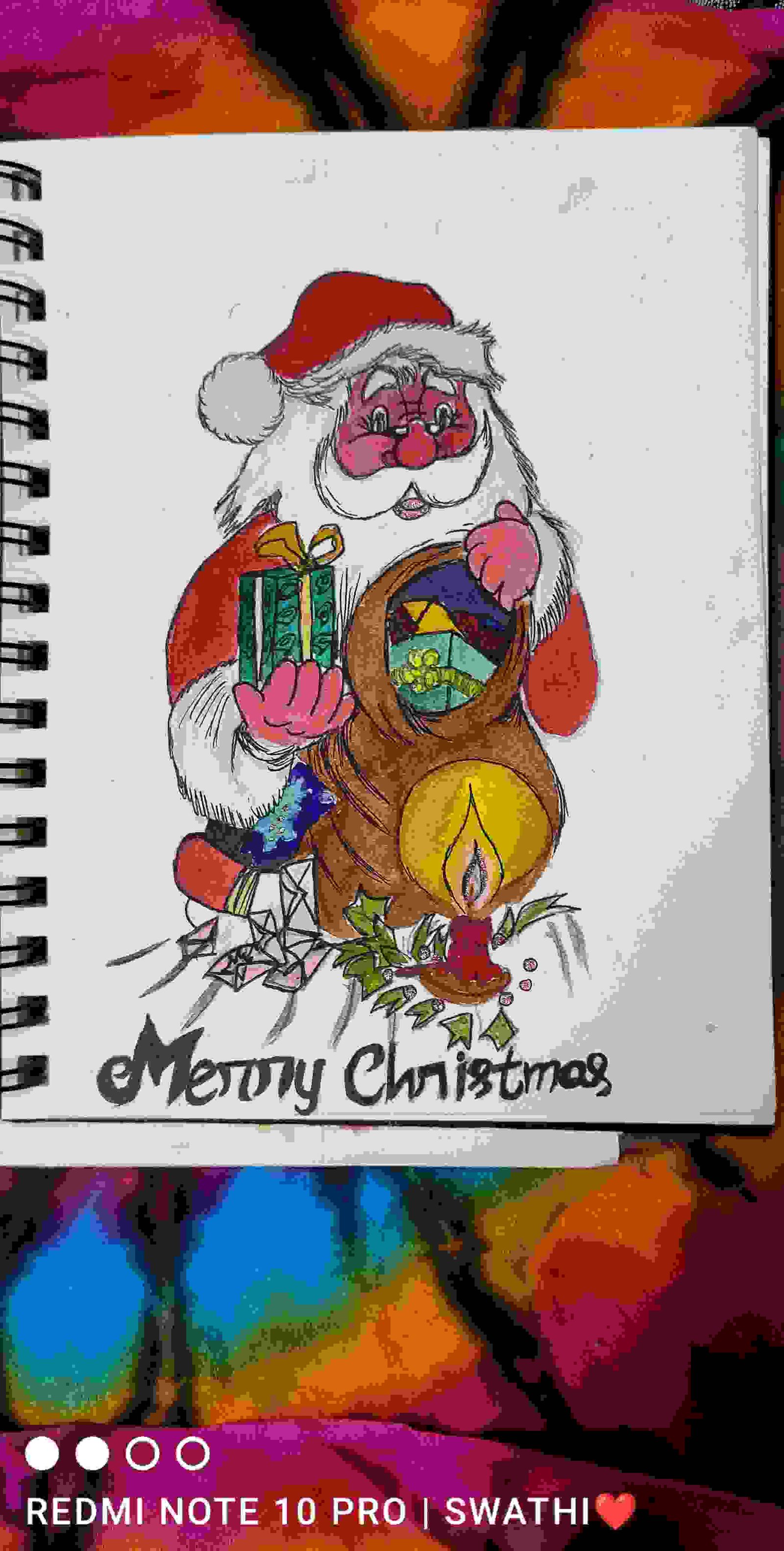 Marry Christmass Santa Claus Is Coming