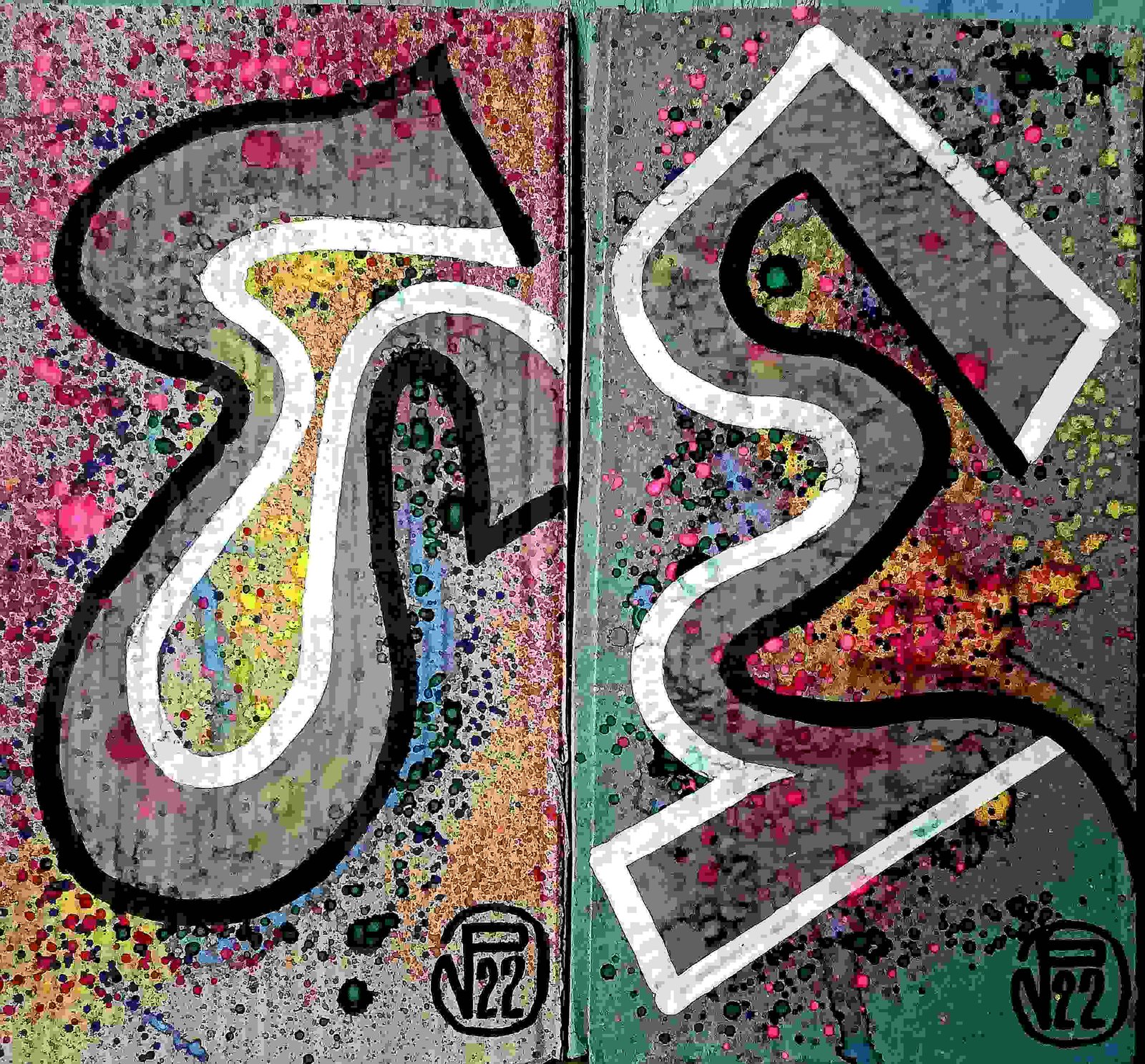 Viktors Abstract Art Series Metaphysical Form Mf077