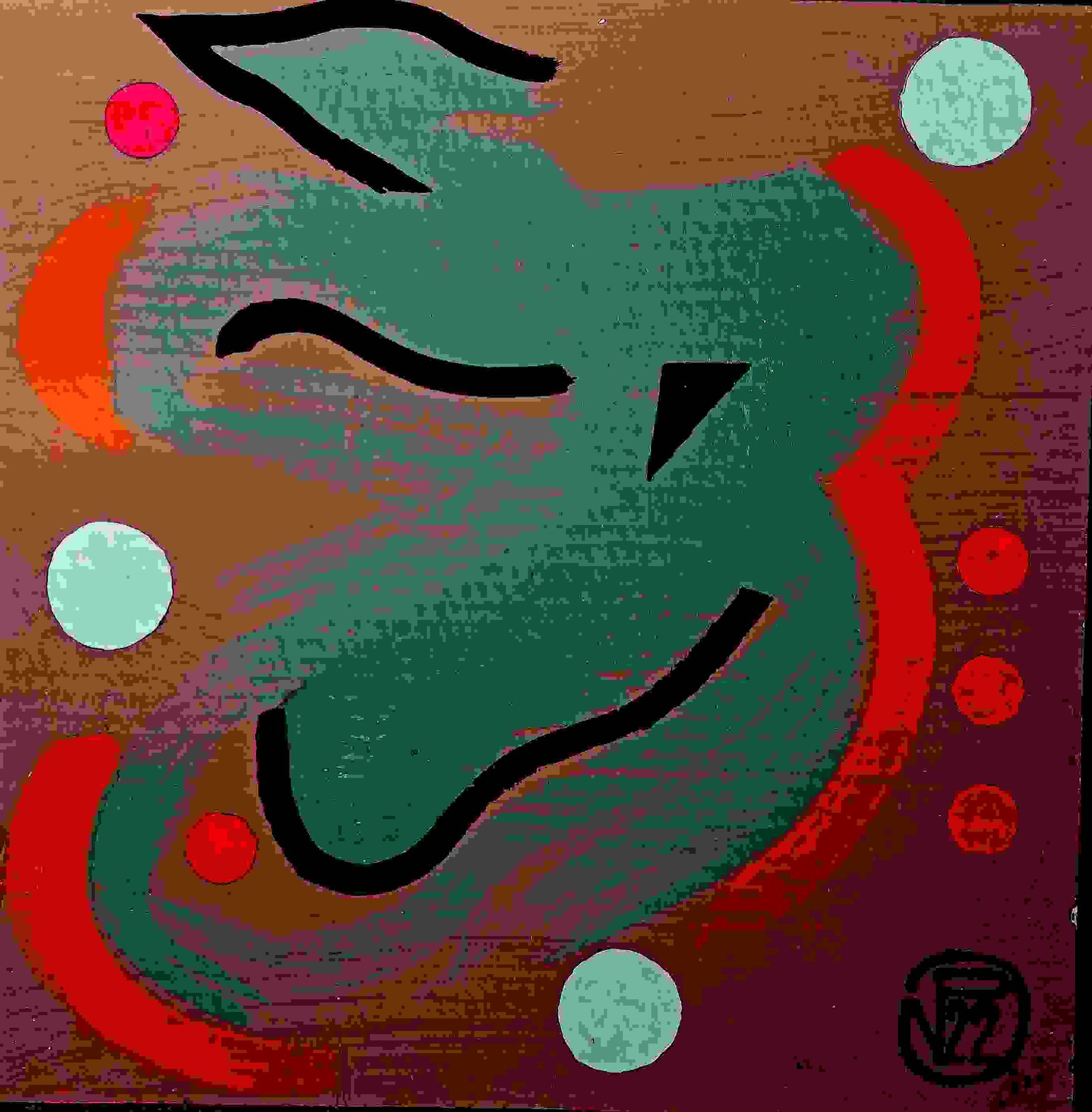 Viktors Abstract Art Series Metaphysical Form Mf055