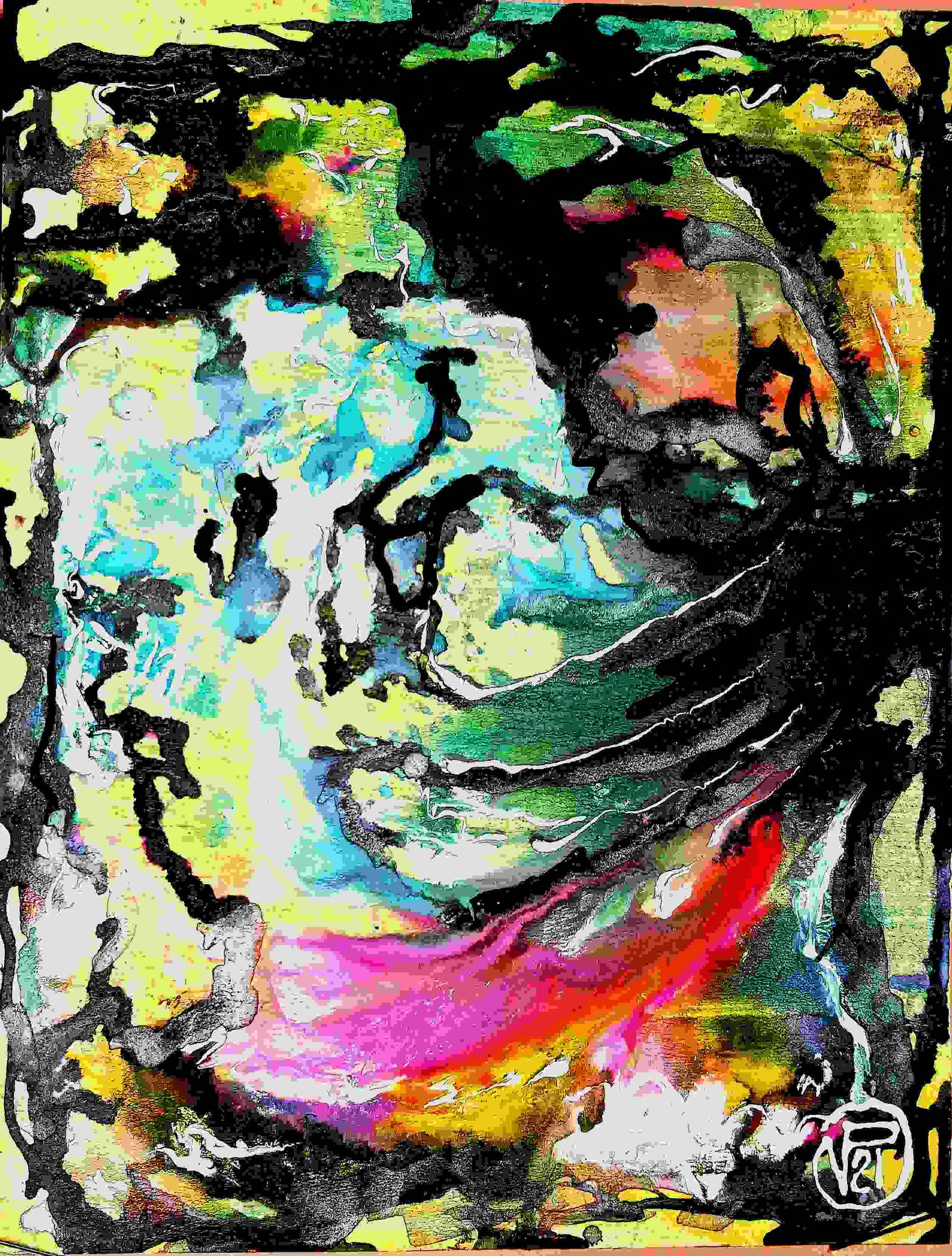 Viktors Abstract Art Series Geometrical Form Gf060