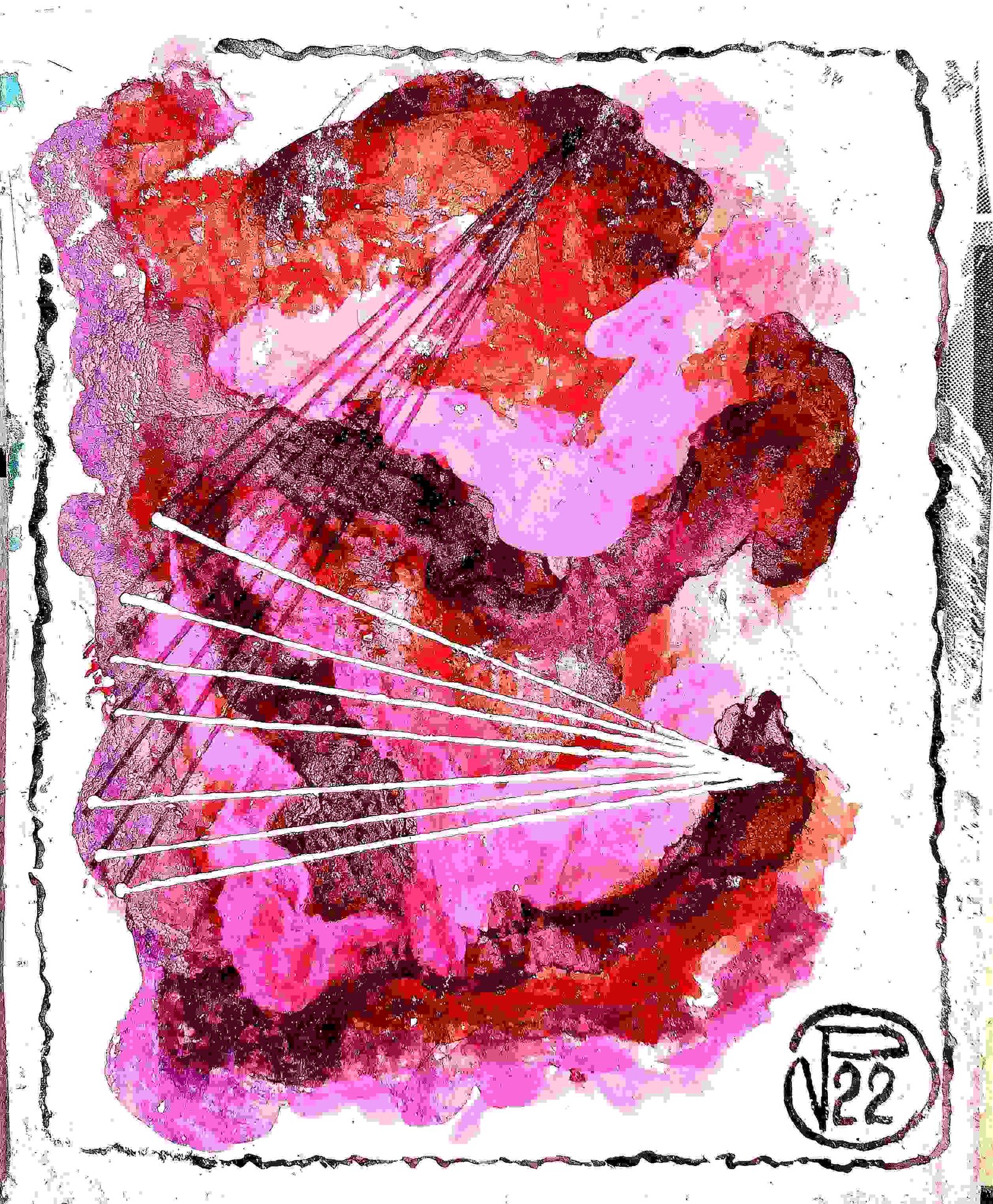 Viktors Abstract Art Series Geometrical Form Gf038