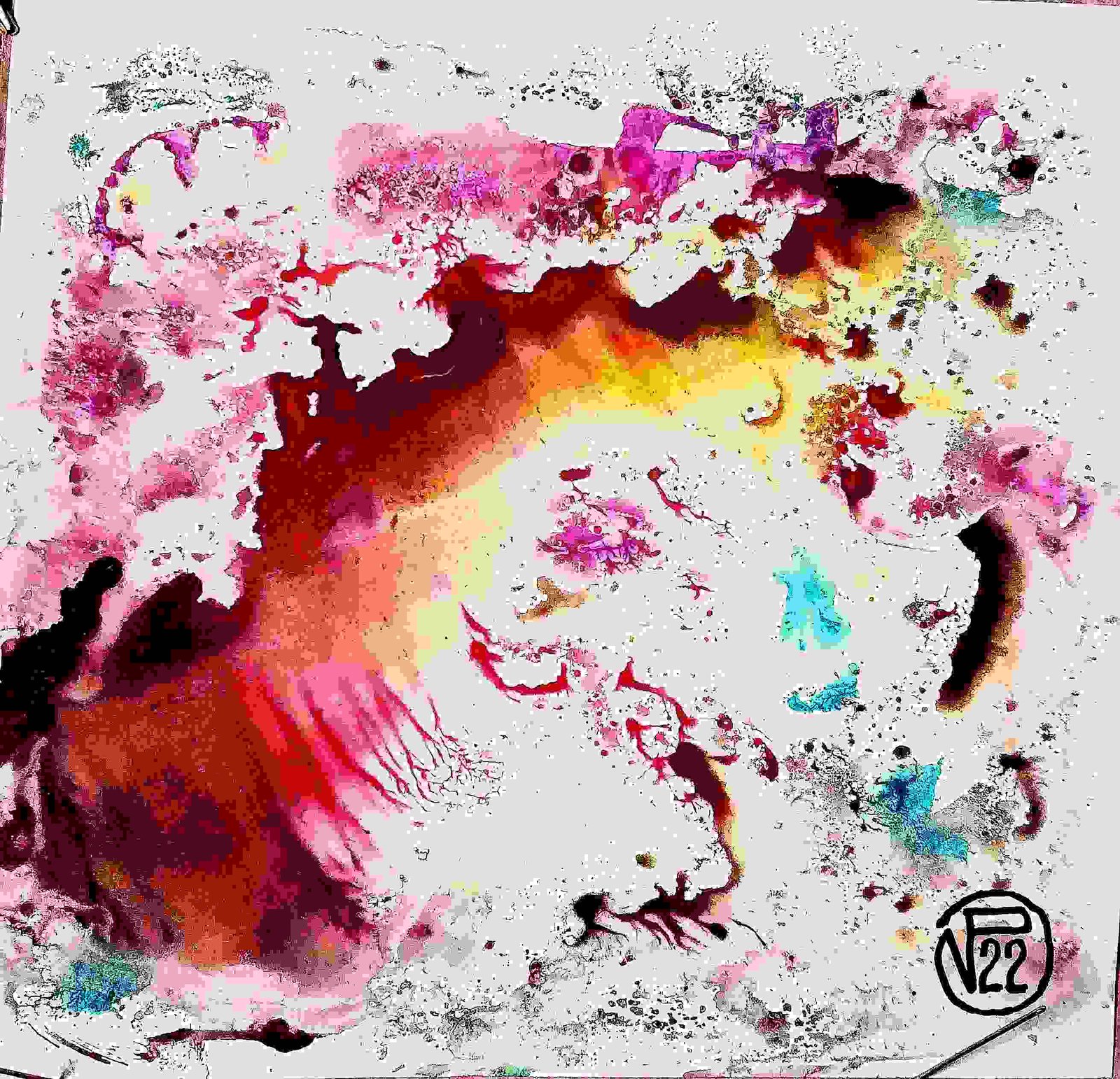 Viktors Abstract Art Series Geometrical Form Gf014